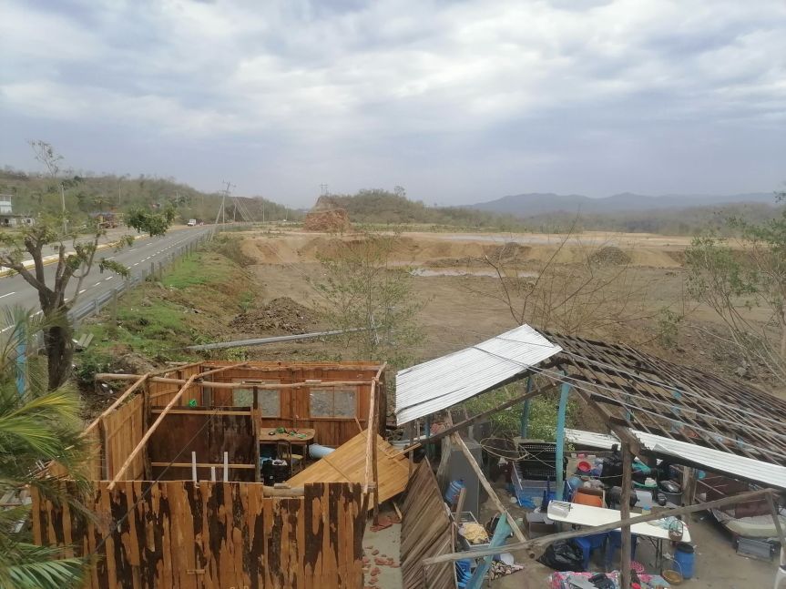 Santa Muerte Spared Our Lives but Our Walls and Roofs Were Blown Out by Hurricane Agatha. Please help Granny Rebuild her chapel and home!
